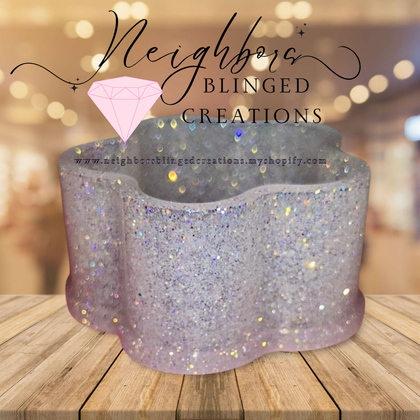 Floral design jewelry box