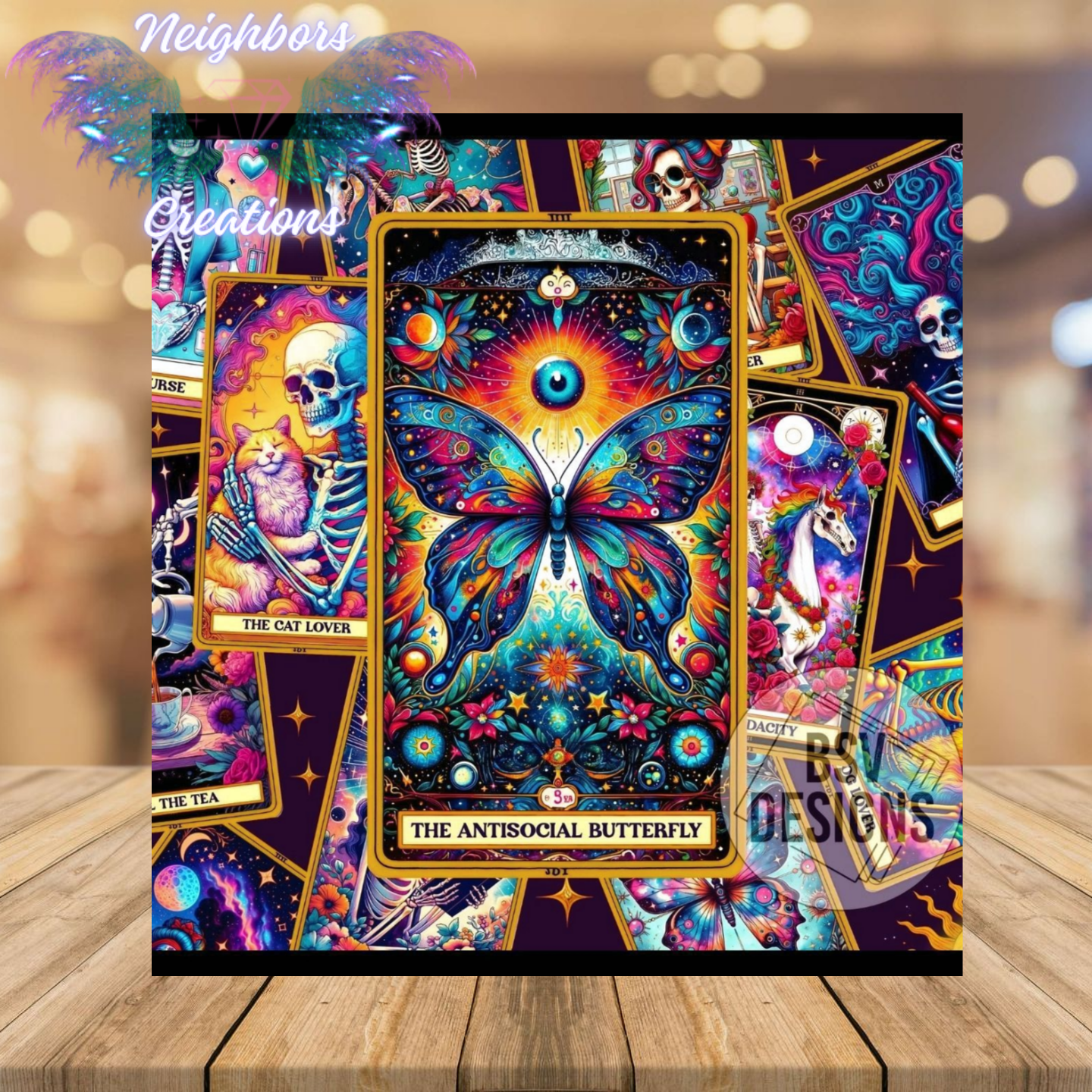 The Antisocial Butterfly Sub Tumbler